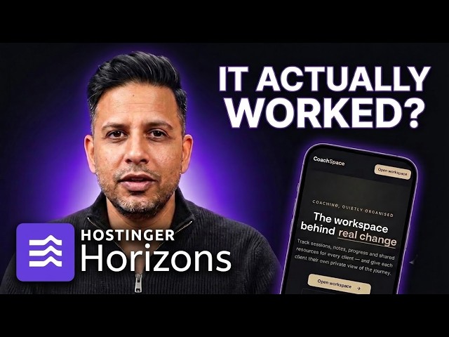 Hostinger Horizons Tested: The Daily Limit They Don't Mention
