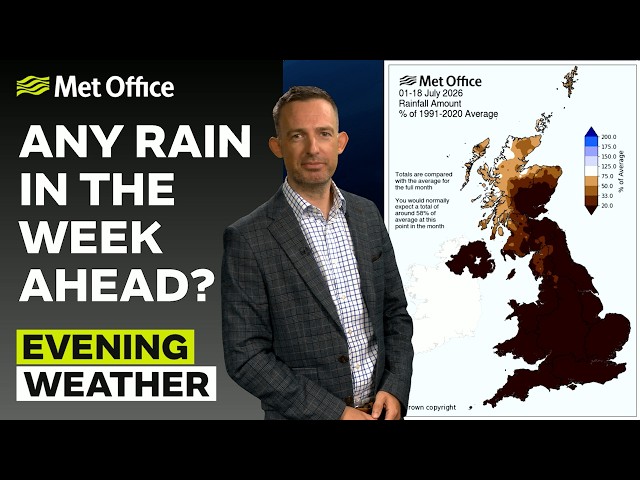 19/07/2026 - Clear skies overnight  - Evening Weather Forecast UK– Met Office Weather