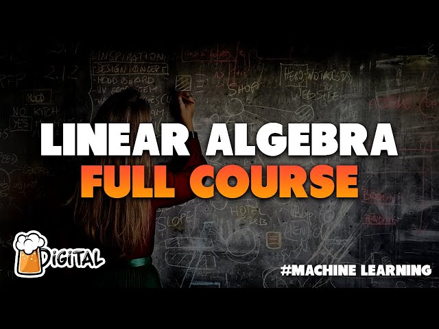 Linear Algebra Full Course in Hindi - Machine Learning by Digital Daru🍺