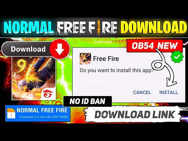Free Fire Kaise Download Karen || How To Download Free Fire || Normal Free Fire Kaise Download Karen