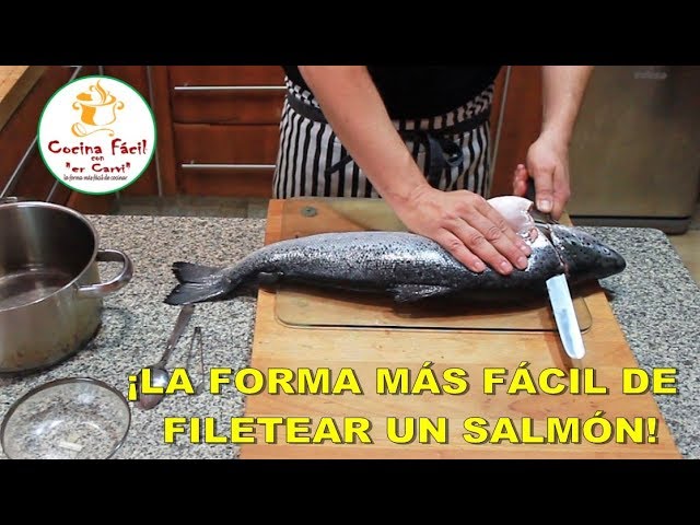 THE EASIEST WAY TO FILLET A SALMON