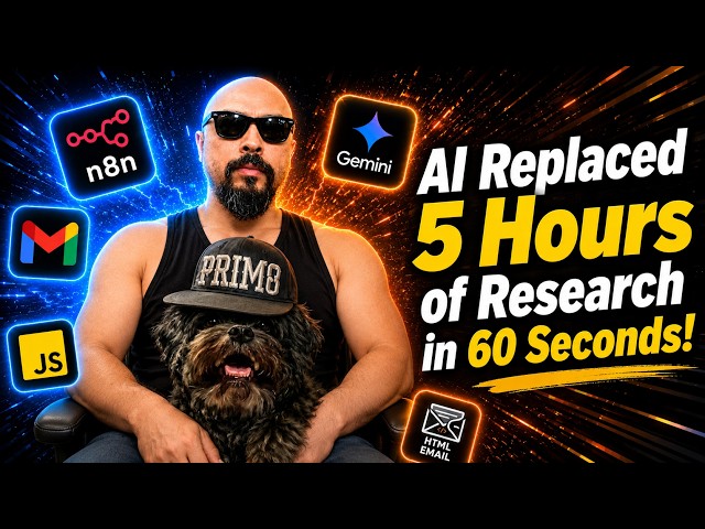 Build an AI Competitor Research Bot with n8n & Google Gemini | Full Workflow