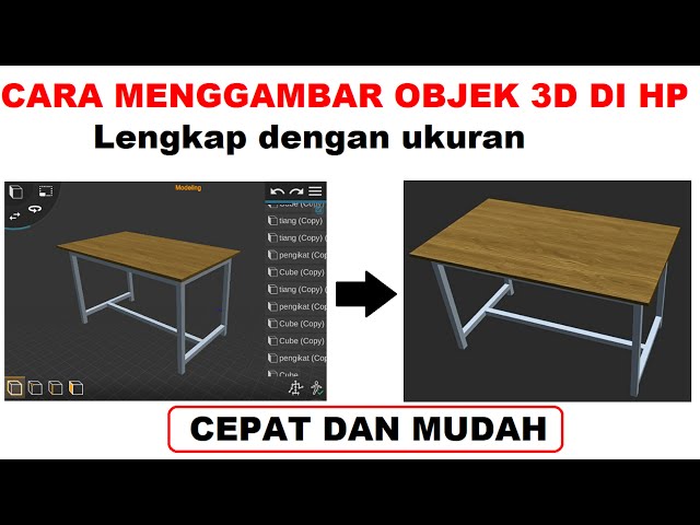 Beginner 3D Prism Tutorial How to draw a table on an Android phone