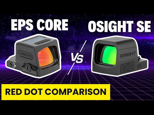 ¿Holosun EPS CORE u Olight Osight SE? Comparativa de miras cerradas económicas