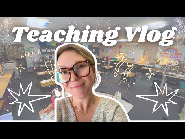 Teacher Vlog | The Great Reset | Complete Classroom Set Up Makeover