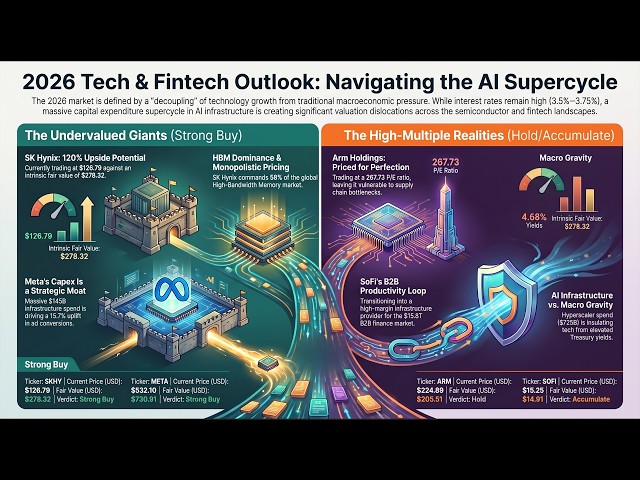 The 2026 Tech Decoupling: Investing in Meta, SK Hynix, Arm, & SoFi