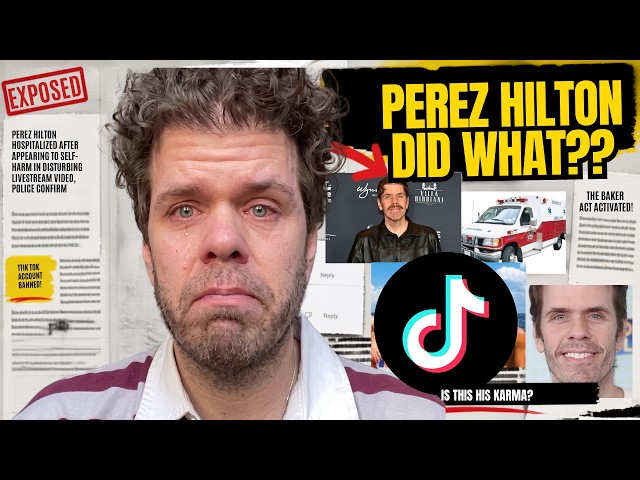 Did Y’all See PEREZ HILTON 's TIK TOK LIVE ?? 👁️👁️