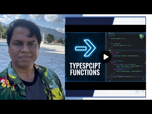 015: Typescript function (Hindi) introduction @techcraftclub