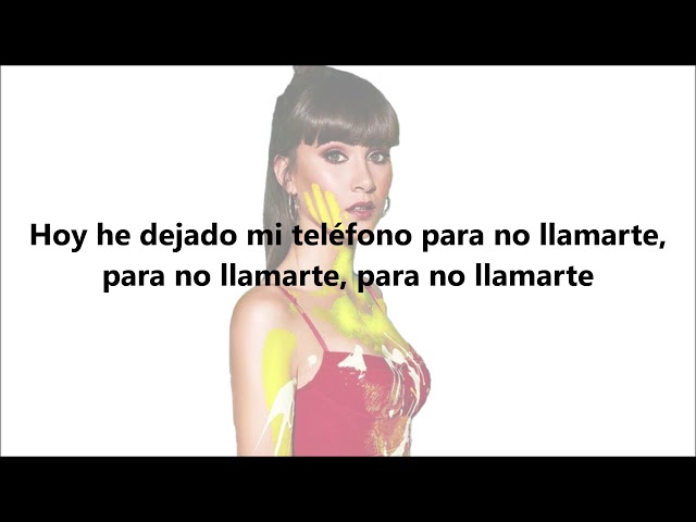 Aitana - Teléfono, Letra