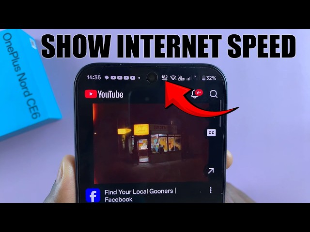 How To Show Internet Speed In Status Bar Of OnePlus Nord CE 6 5G