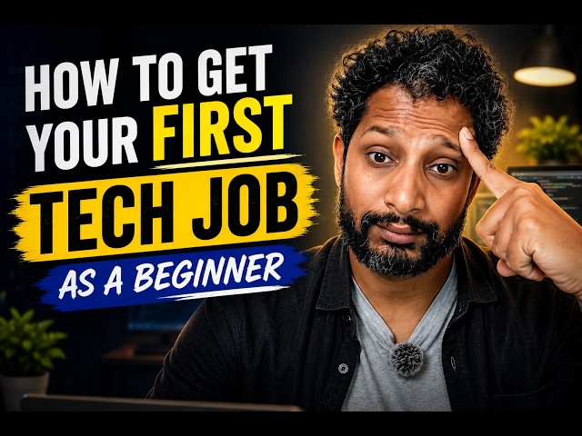 How to Get Your First Tech Job as a Beginner in 2026 🚀 #TechJobs #coding #programming