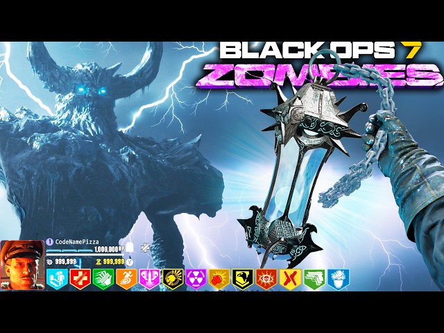 ⭐BO7 "TOTEN REICH" FULL EASTER EGG HUNT & BOSS!!⭐DLC3 GAMEPLAY⭐ Call of Duty: Black Ops 7 Zombies
