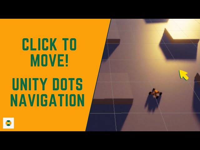 Unity DOTS Navigation - Click To Move - New Input System