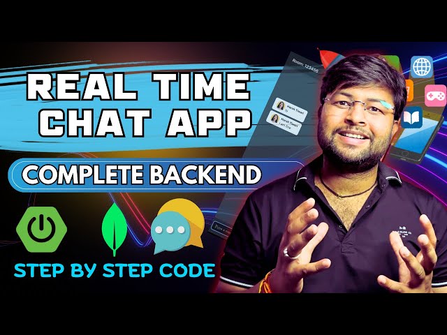 🔥 Lets Code Real Time Chat Project | Complete Backend  [Hindi]