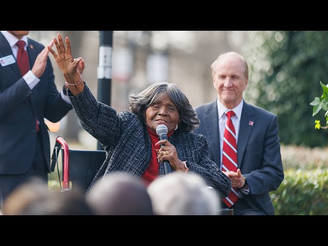 Autherine Lucy Hall Dedication | The University of Alabama