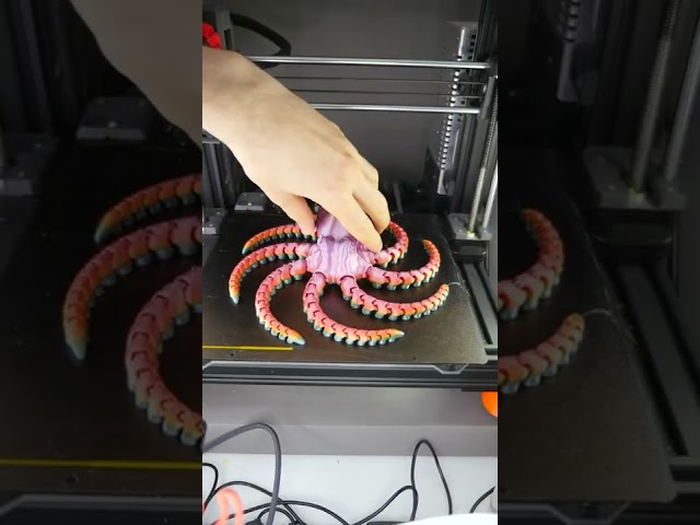 3D Printed Octopus 2.0 #Shorts