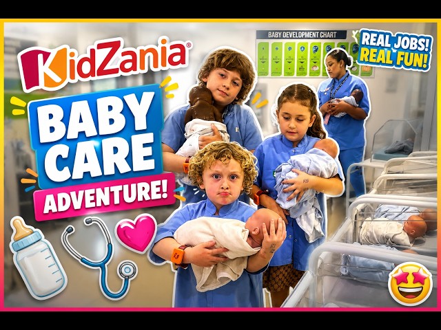 A Day of Fun & Learning at KidZania! 🚒🍔👶