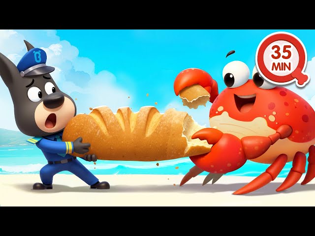 The Crabs Are Coming 🦀 Cartoons 🔍Sheriff Labrador in Spanish