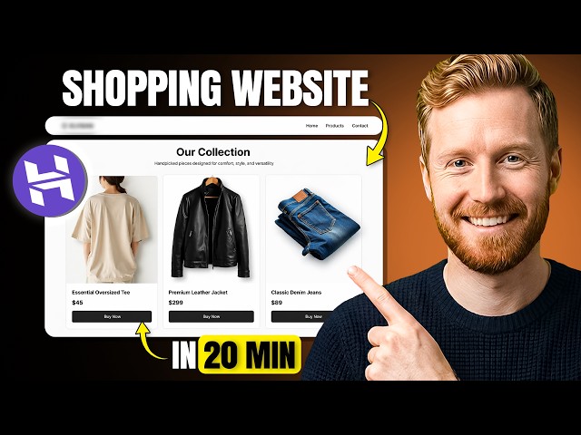 How to Build an Ecommerce Website with AI for Beginners