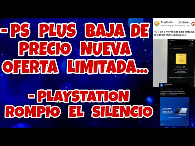 NEW LIMITED PS PLUS OFFER | PLAYSTATION BROKE ITS SILENCE