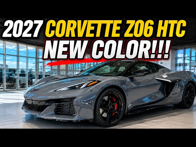 2027 Corvette Z06 3LZ HTC In New Color: Is The Z06 WORTH IT Over Grand Sport???