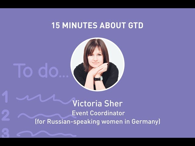 15x4 - 15 Minutes about Getting Things Done