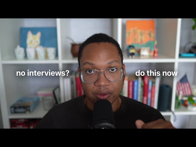 if you can't get any interviews, please watch this