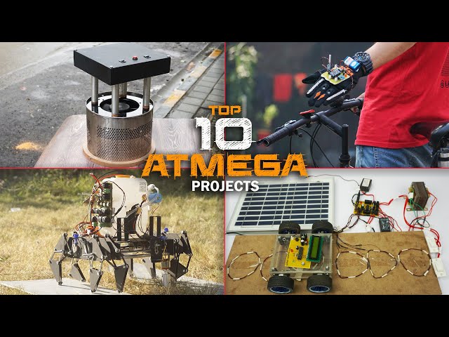 Top 10 Electronics Projects using Atmega Microcontroller