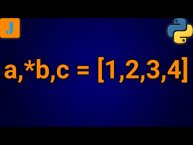 Extended Iterable Unpacking In Python