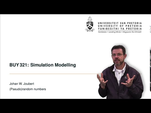 Randomness and random numbers in simulation