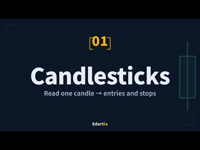 How to Read Candlesticks — From the 4 Facts in One Candle to Entries and Stops | Ep.1