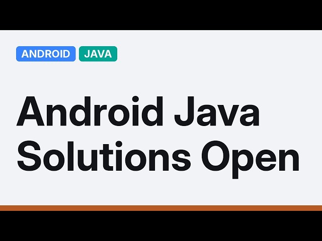 How to open Java program on Android?