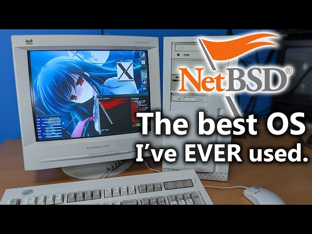 NetBSD 11 Is AWESOME on 1990s PC's!