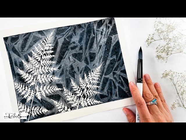 Is This Really Watercolor?! 😱 Easy Texture, Stunning Results!