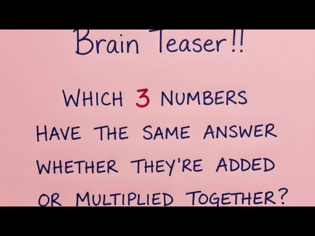 🧠 LIVE Brain Teaser Quiz — 99% Get This WRONG! Can You Solve It? 😱