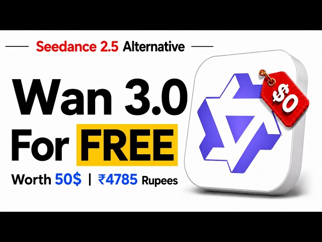 FREE Wan 3.0 Destroyed Seedance 2.5 (No Clickbait)