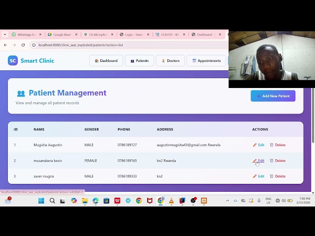 Smart Clinic Appointment Management System