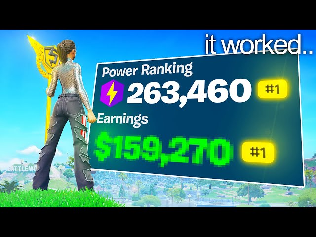 I Mastered Fortnite Competitive in 10 Days