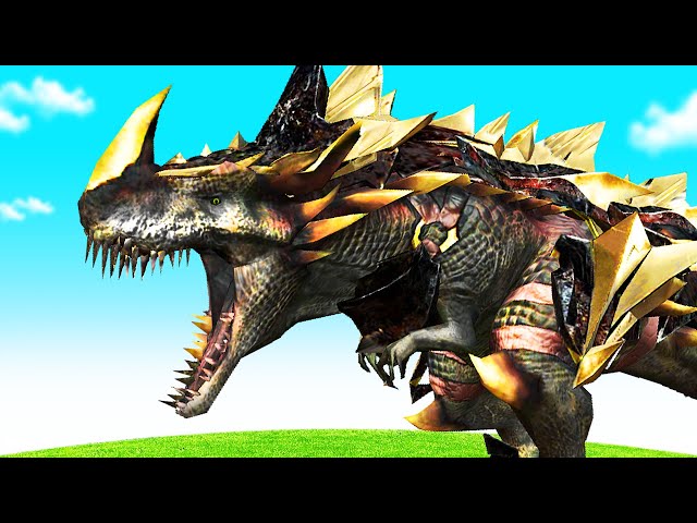 *NEW* TYRANT T-Rex and Boss Units in Animal Revolt Battle Simulator ARBS Mobile
