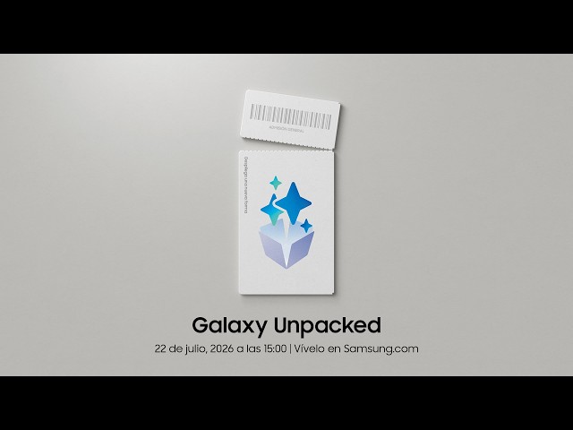 Invitación Galaxy Unpacked | 22 de julio 2026 | Samsung