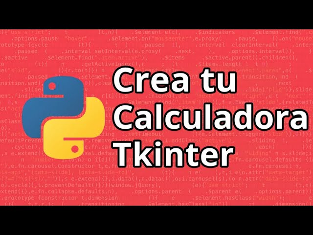Creá una calculadora con interfaz gráfica en Python (Tkinter)