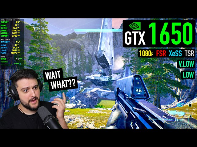 GTX 1650 - Halo Campaign Evolved - Below Minimum GPU Requirements!