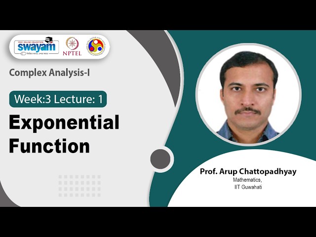 Lec 16: Exponential Function