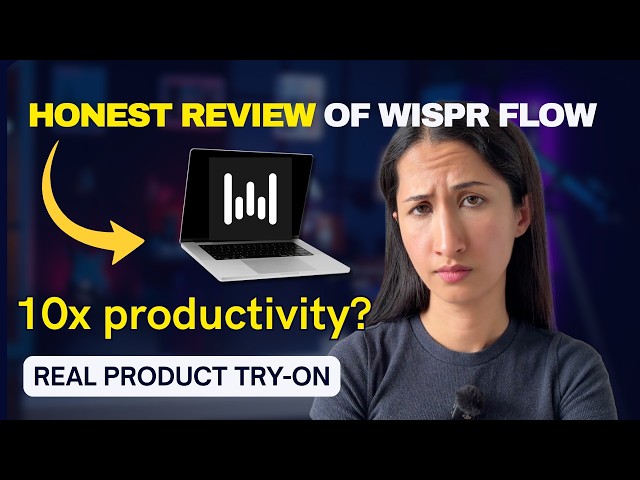 Try Wispr Flow with me, the best speech-to-text app out there!