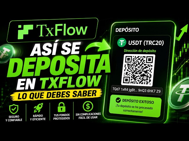 How to Deposit Cryptocurrencies on TX Flow | Step-by-Step Tutorial