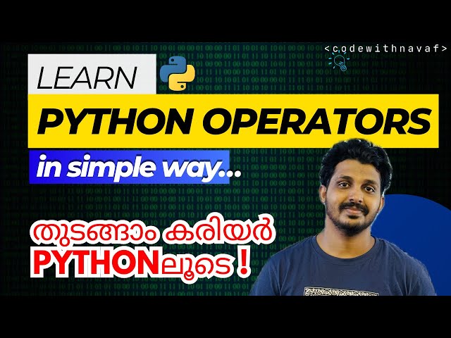 EP 05: PYTHON TUTORIAL |Python Operators| Basic of Coding | Python coding for beginners #python #job