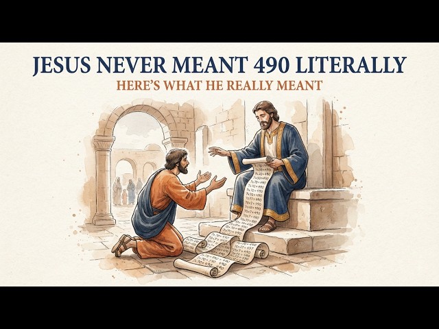 Jesus Never Meant 490 Literally — Here's What He Really Meant