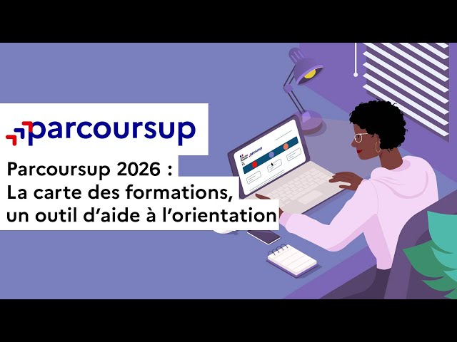 Parcoursup 2026 : la carte des formations, un outil d’aide à l’orientation