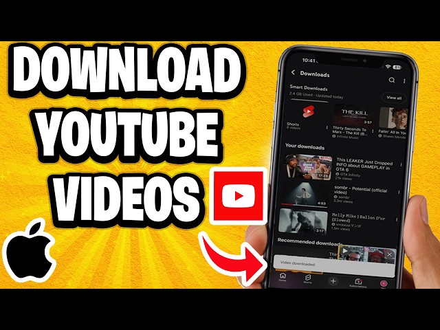 How To Download YouTube Videos On iPhone - Tutorial