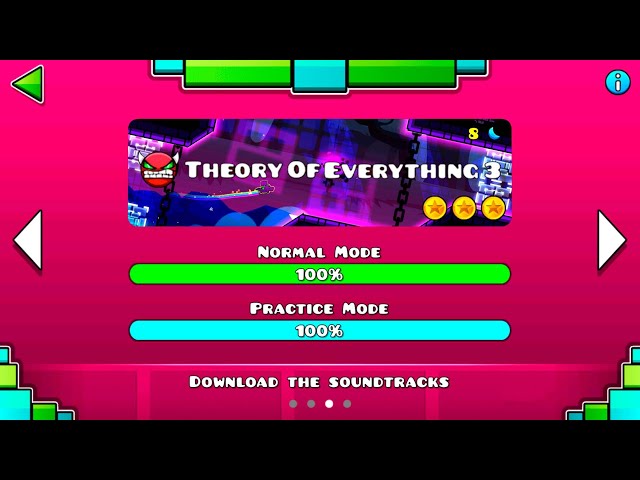 [2.2] THEORY OF EVERYTHING 3 by MasterTheCube5 | Geometry Dash Nukebound